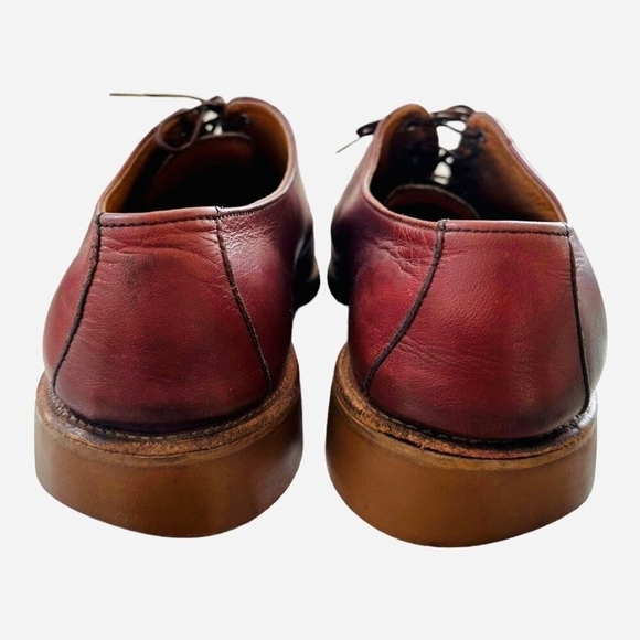 MANISTEE Men’s Brown Leather Dress Shoes Lace-Up Size 13 Pre-Owned - Picture 7 of 9